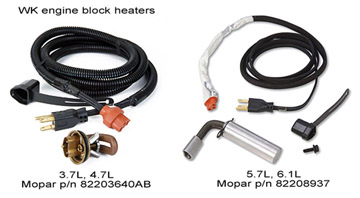 Engine block heaters