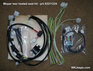 Mopar rear heated seat kit