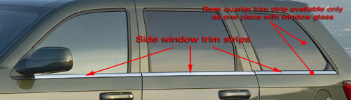 WK side window trim