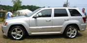 Silver Metallic Grand Cherokee SRT8