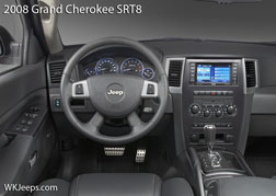 Grand Cherokee SRT8 interior